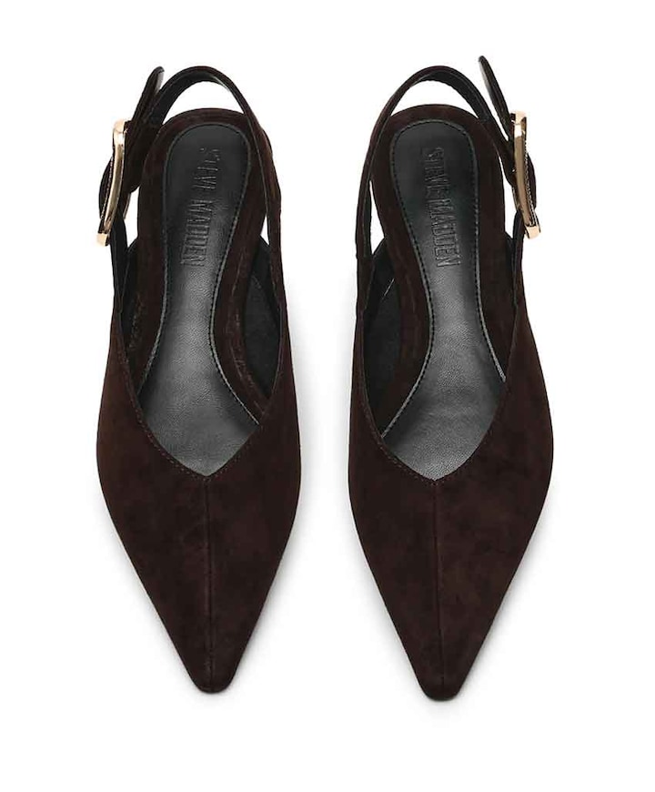 Sianna dames slingbacks bruin