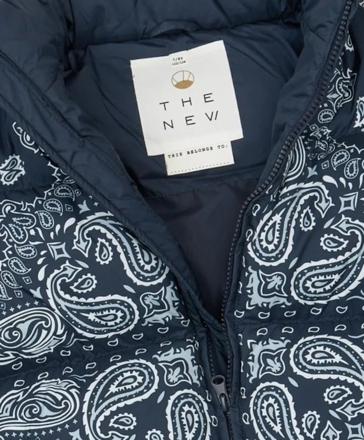 Uniseks jas blauw