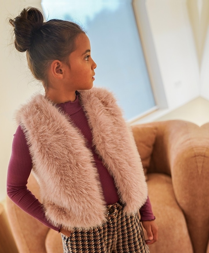 Meisjes longsleeve paars
