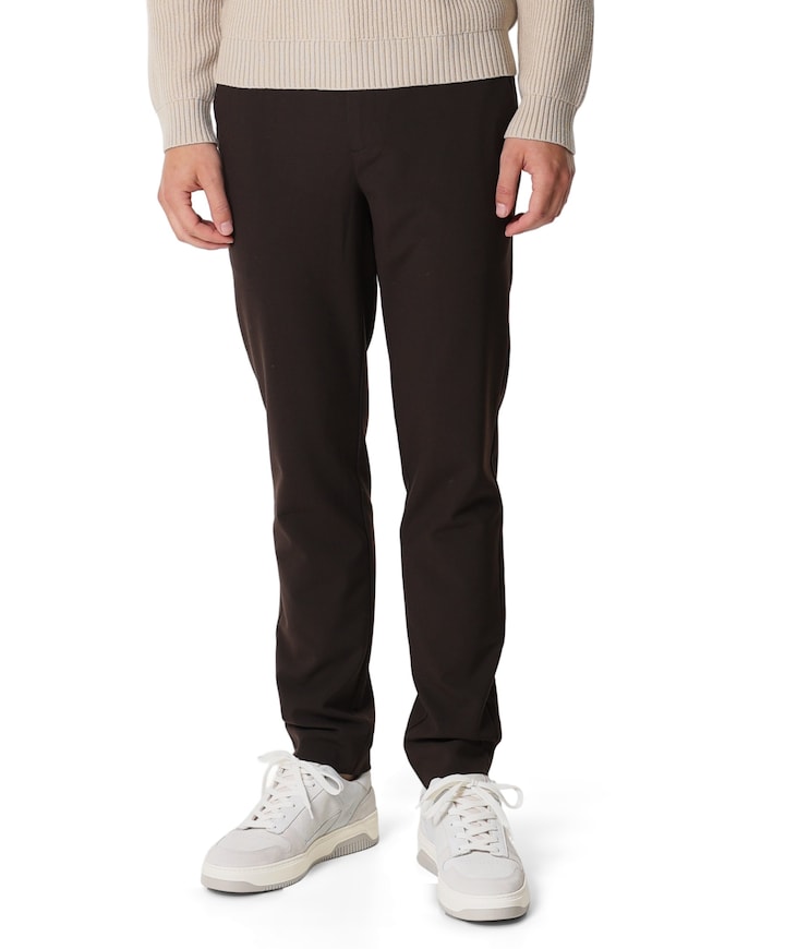 JOSHPL 285 MELANGE heren broek bruin