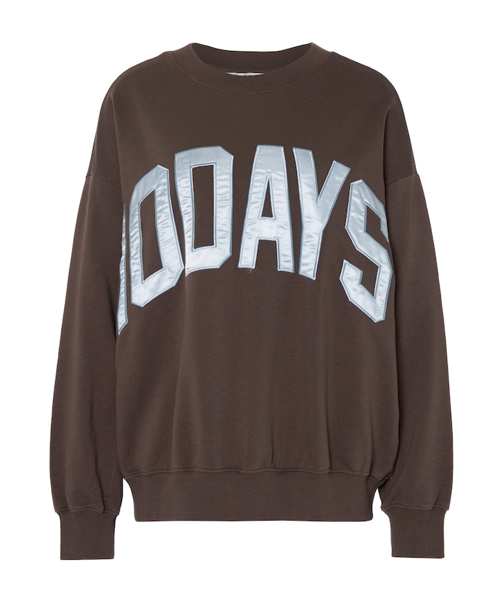 Dames sweater bruin