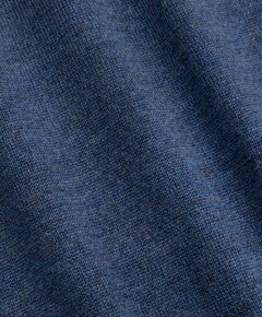 Heren trui met rits blauw