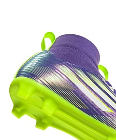 F50 League Fg/mg Mid J voetbalschoenen paars