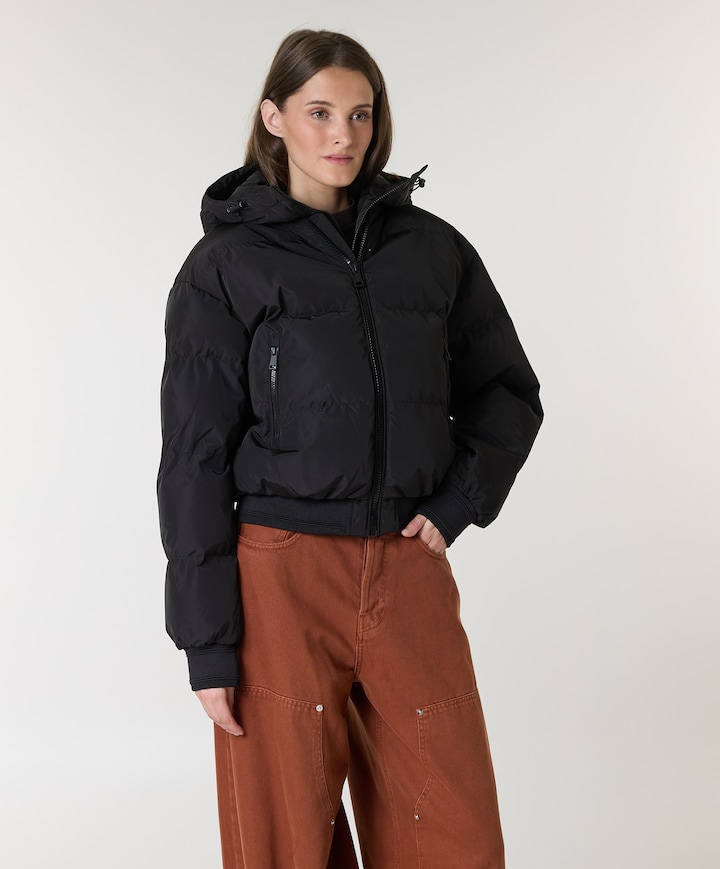 Dames jas zwart