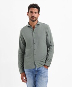 Overhemd lange mouw groen