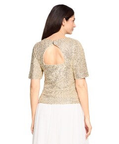 Dames top beige