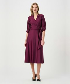 Dames jurk bordeaux