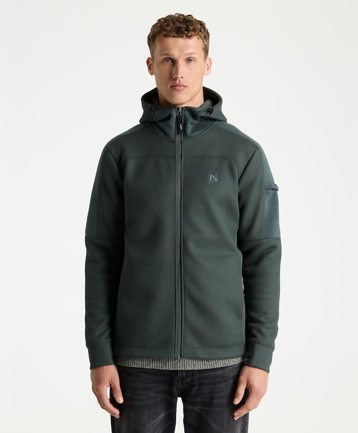 Heren vest groen
