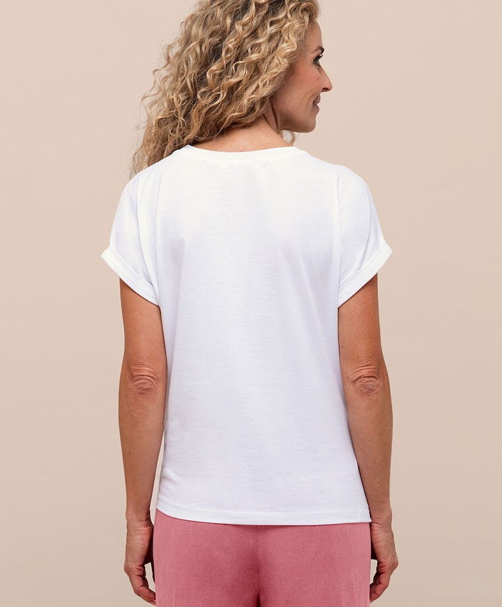 Dames T-shirt wit