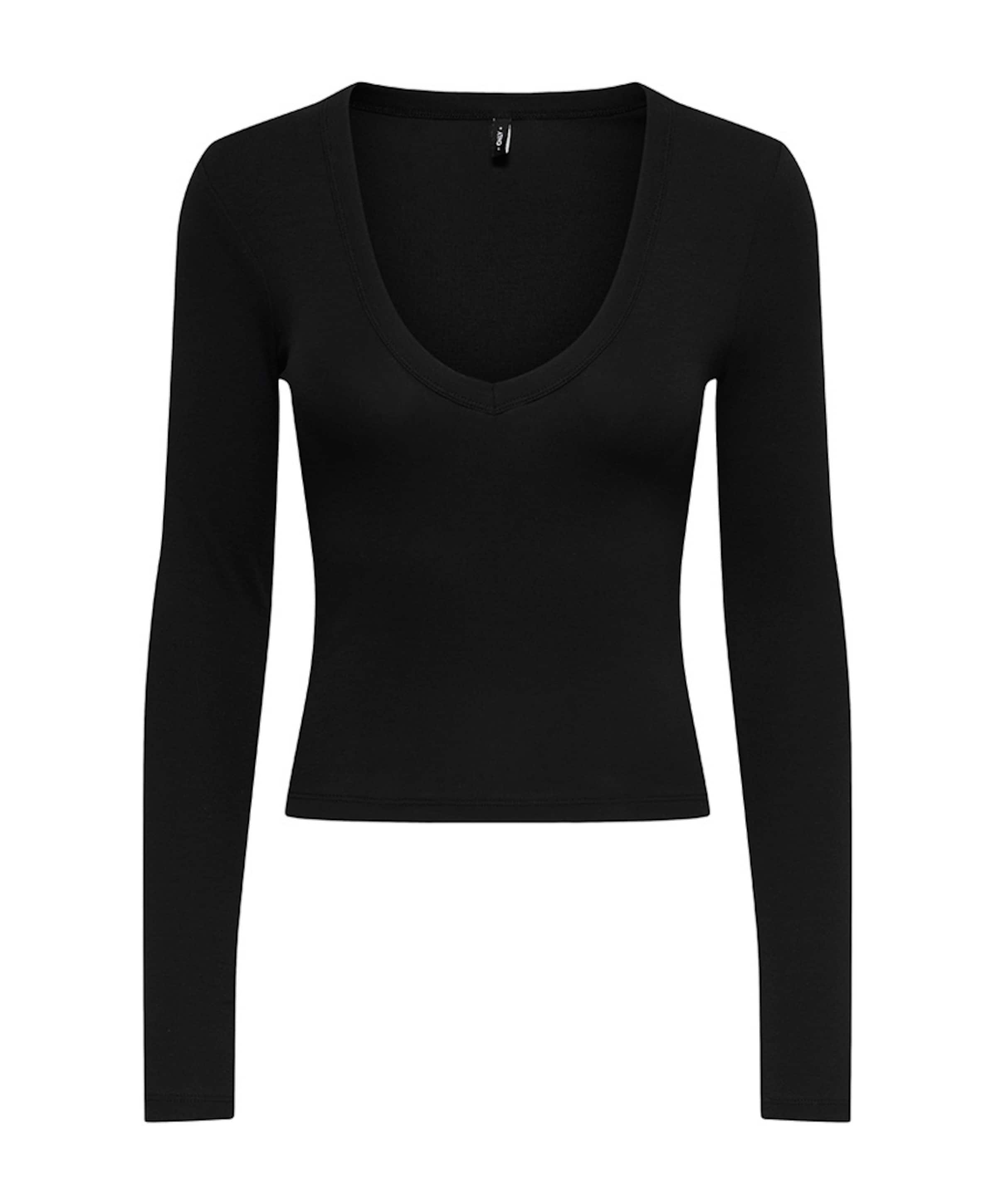 Dames longsleeve zwart