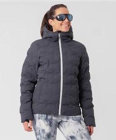 Dames ski-jas grijs