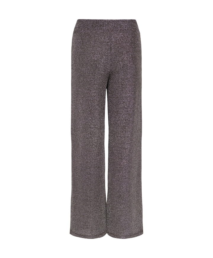 KOGCAROL GLITTER PANT JRS meisjes broek bruin