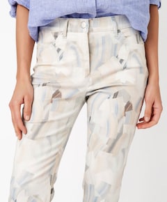 be loved 7/8 dames broek blauw