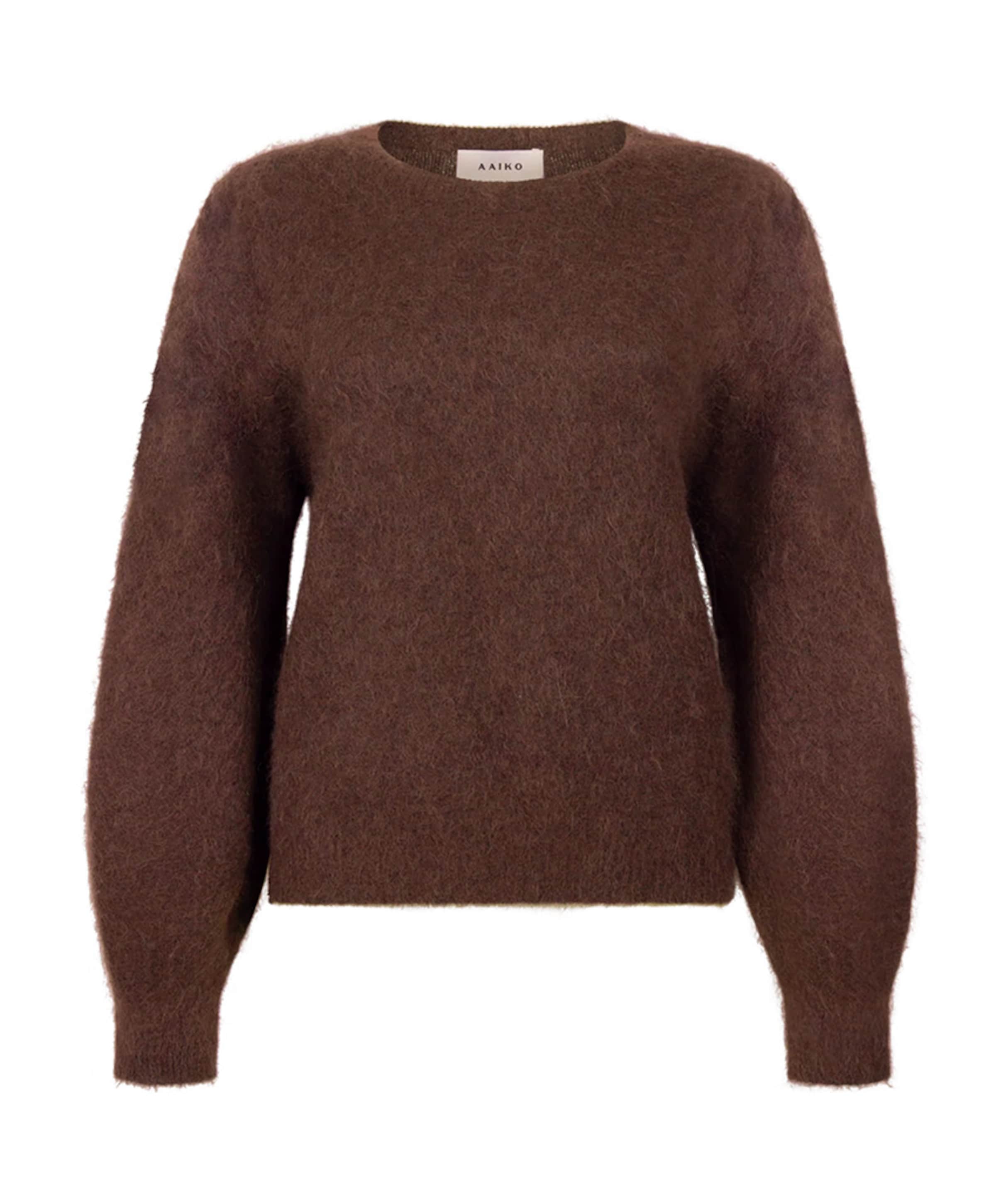 Dames trui bruin