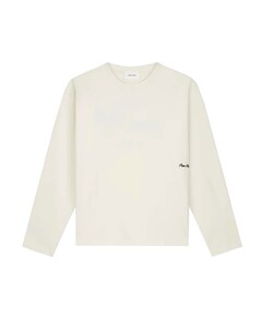 Heren longsleeve ecru