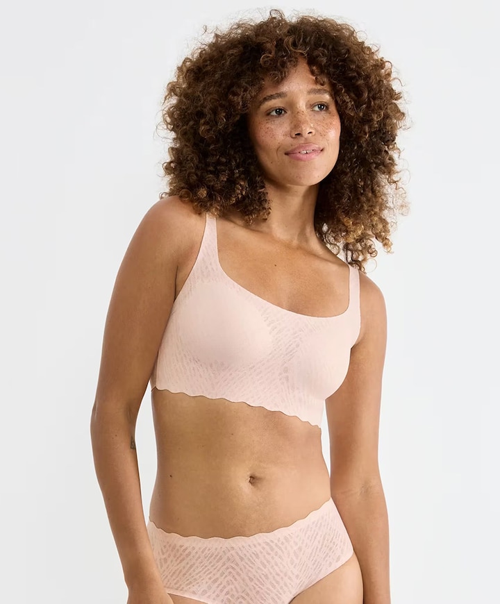 Dames bralette roze