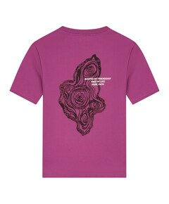 Heren T-shirt paars