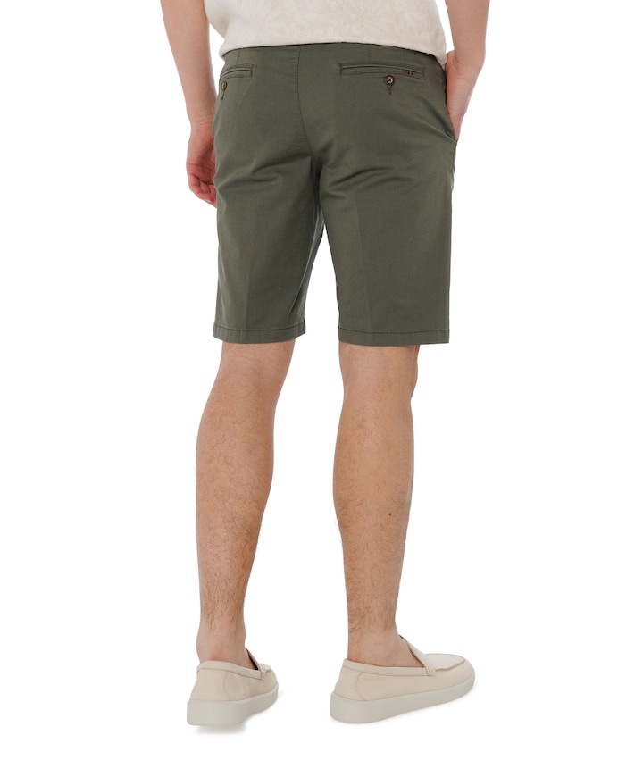 Bermuda heren korte broek groen