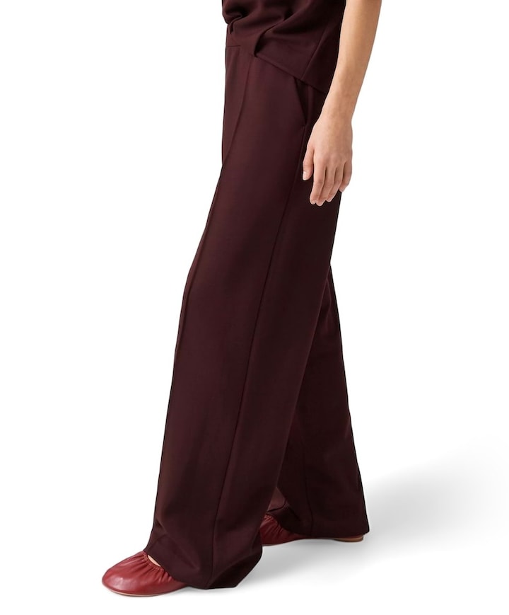 Melane chill dames broek bordeaux