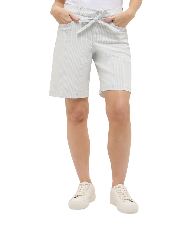 LIA CITY dames korte broek blauw