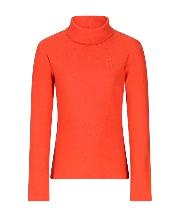 Meisjes longsleeve rood