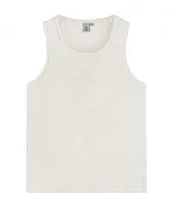Heren singlet ecru