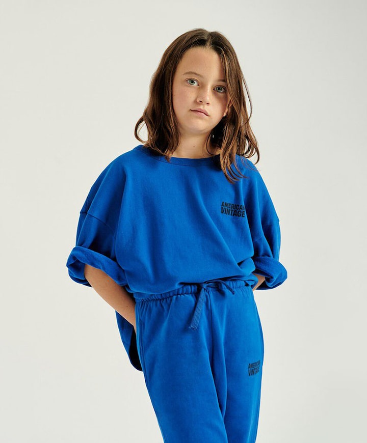 Uniseks T-shirt blauw