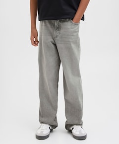 JJIALEX JJORIGINAL AKM 554 NOOS JNR jongens jeans grijs