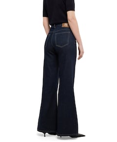 WIDE dames jeans blauw