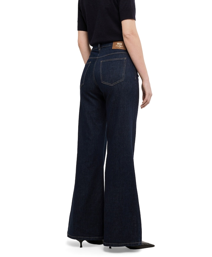 WIDE dames jeans blauw