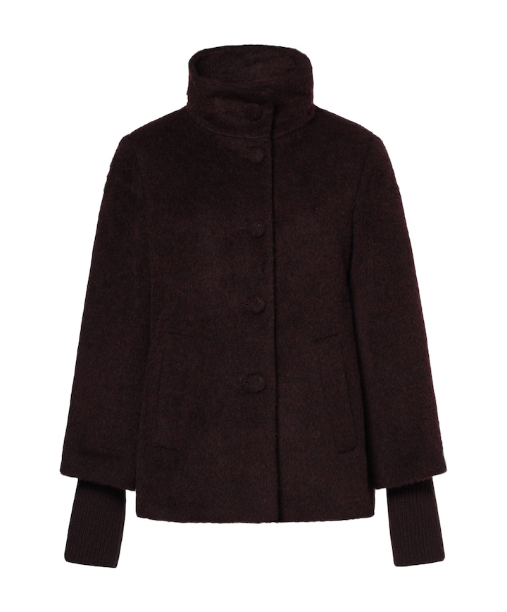 Dames jas bordeaux