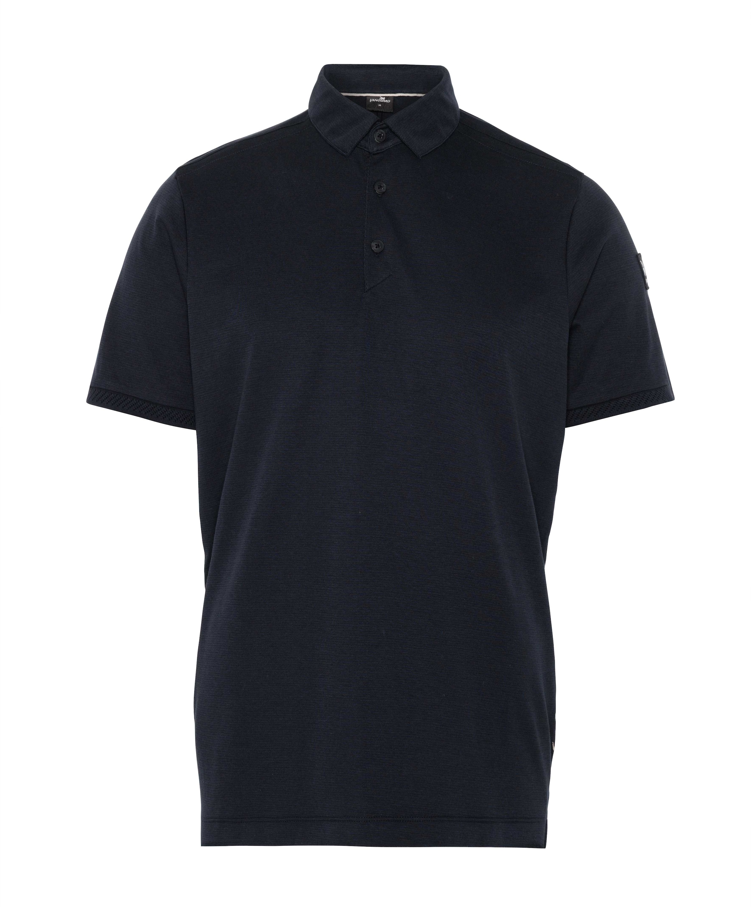 Heren polo blauw