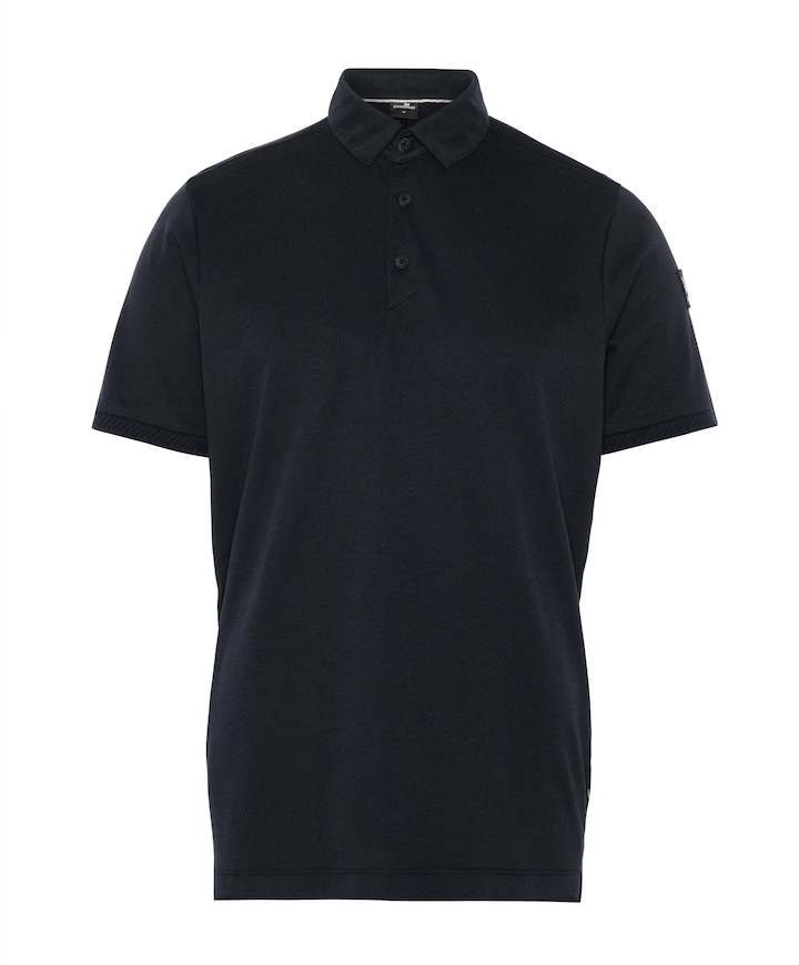 Heren polo blauw