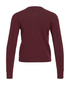 Dames vest bordeaux