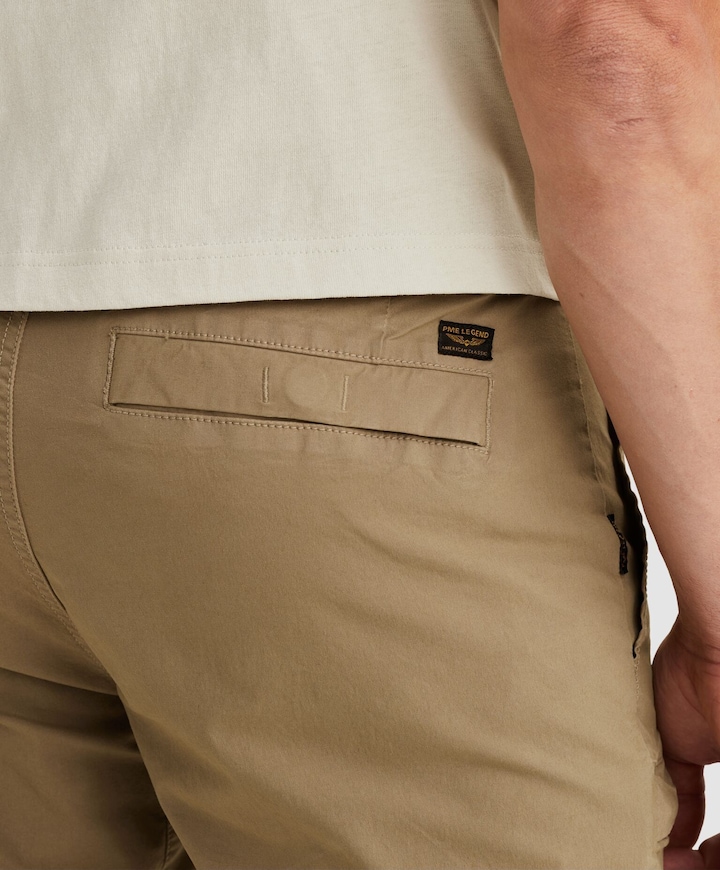 YETLINER HYBRID TECHNICAL COTTON heren broek bruin
