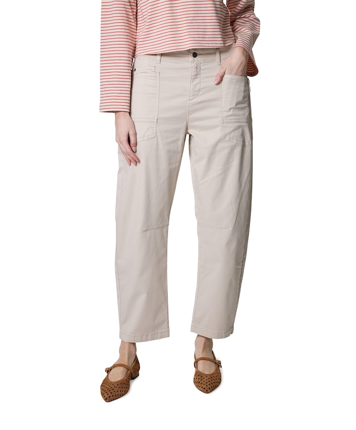 BAGGY 2.3 dames broek ecru