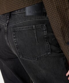 Baggy 80s dames jeans zwart