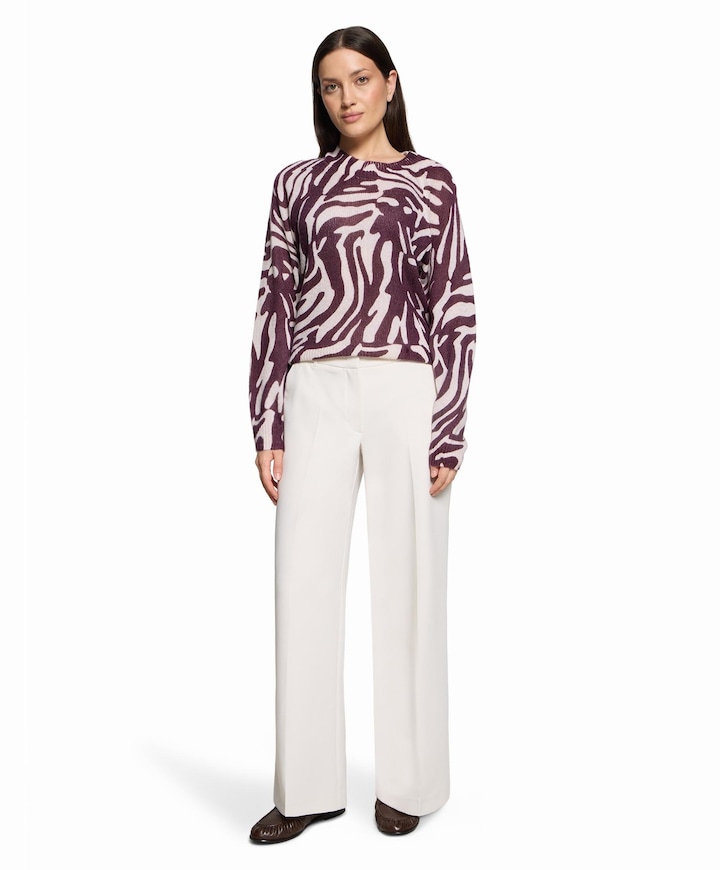 Dames trui bordeaux