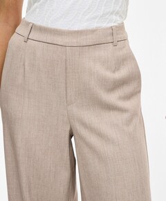 VIVARONE HW WIDE NOOS broek beige