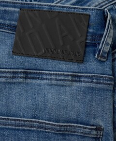 2557 Wide Straight Blue jeans blauw