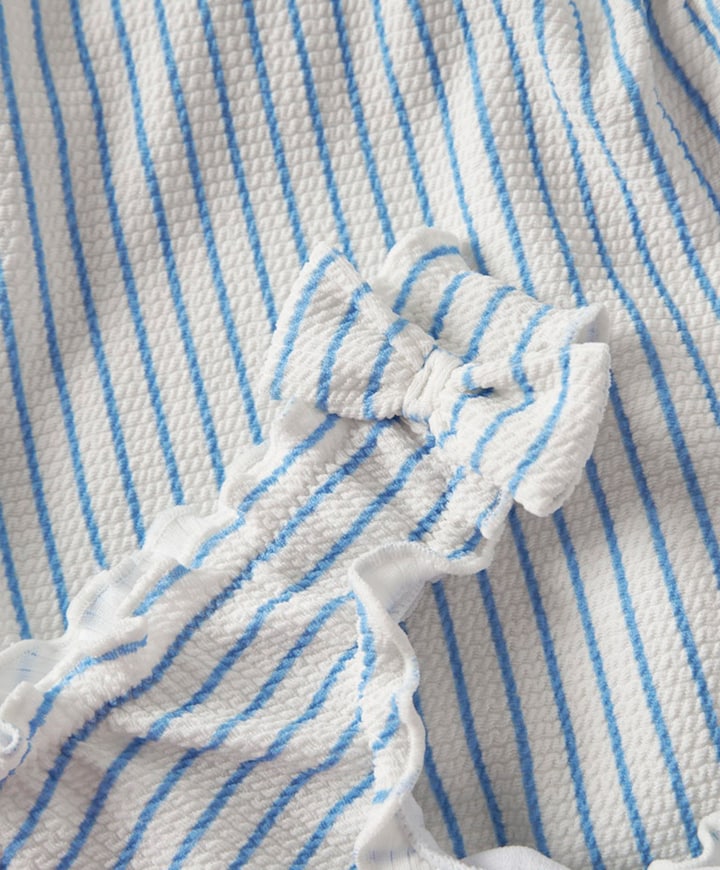 Meisjes badpak blauw