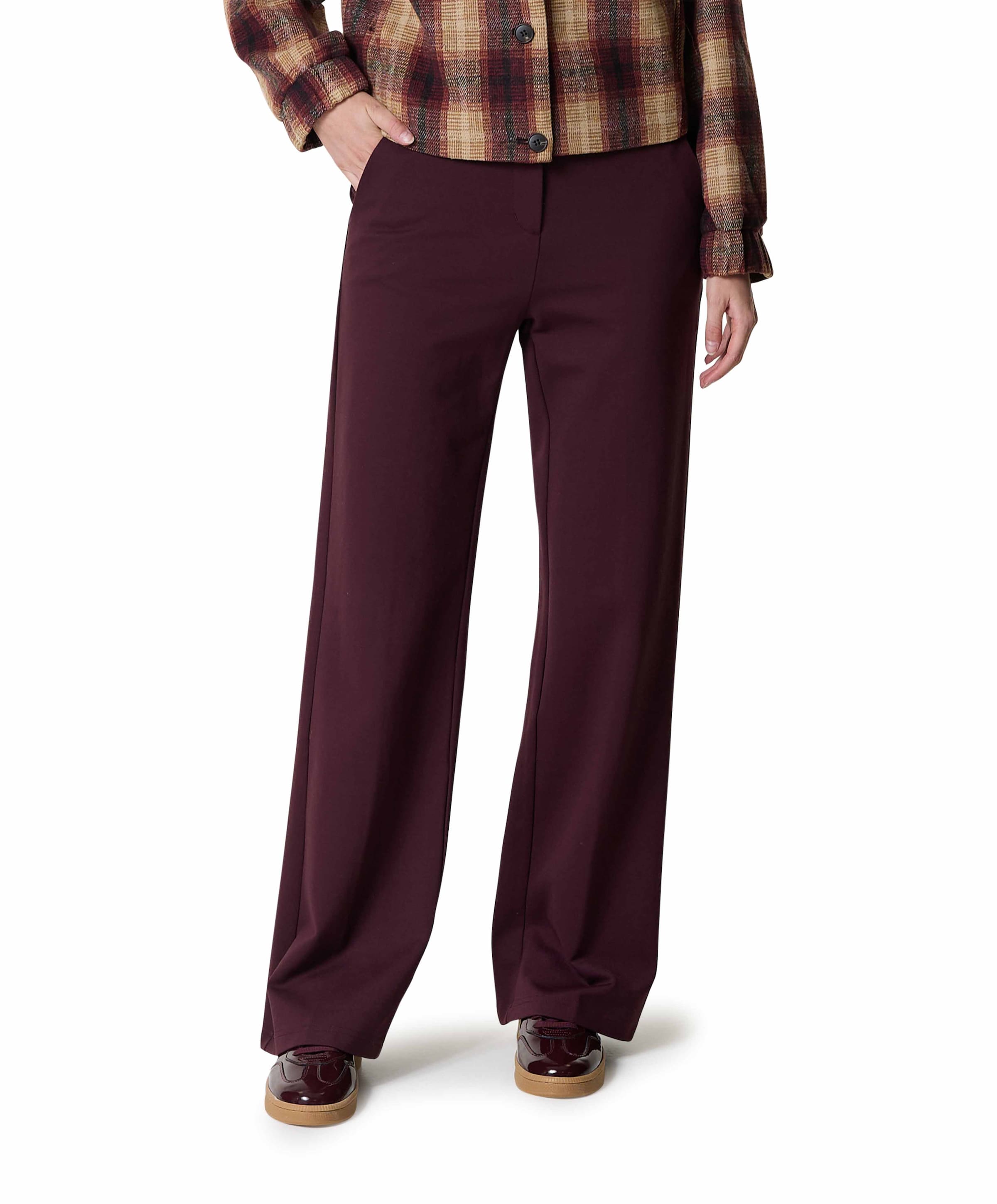 Colette punta L33 dames broek bordeaux