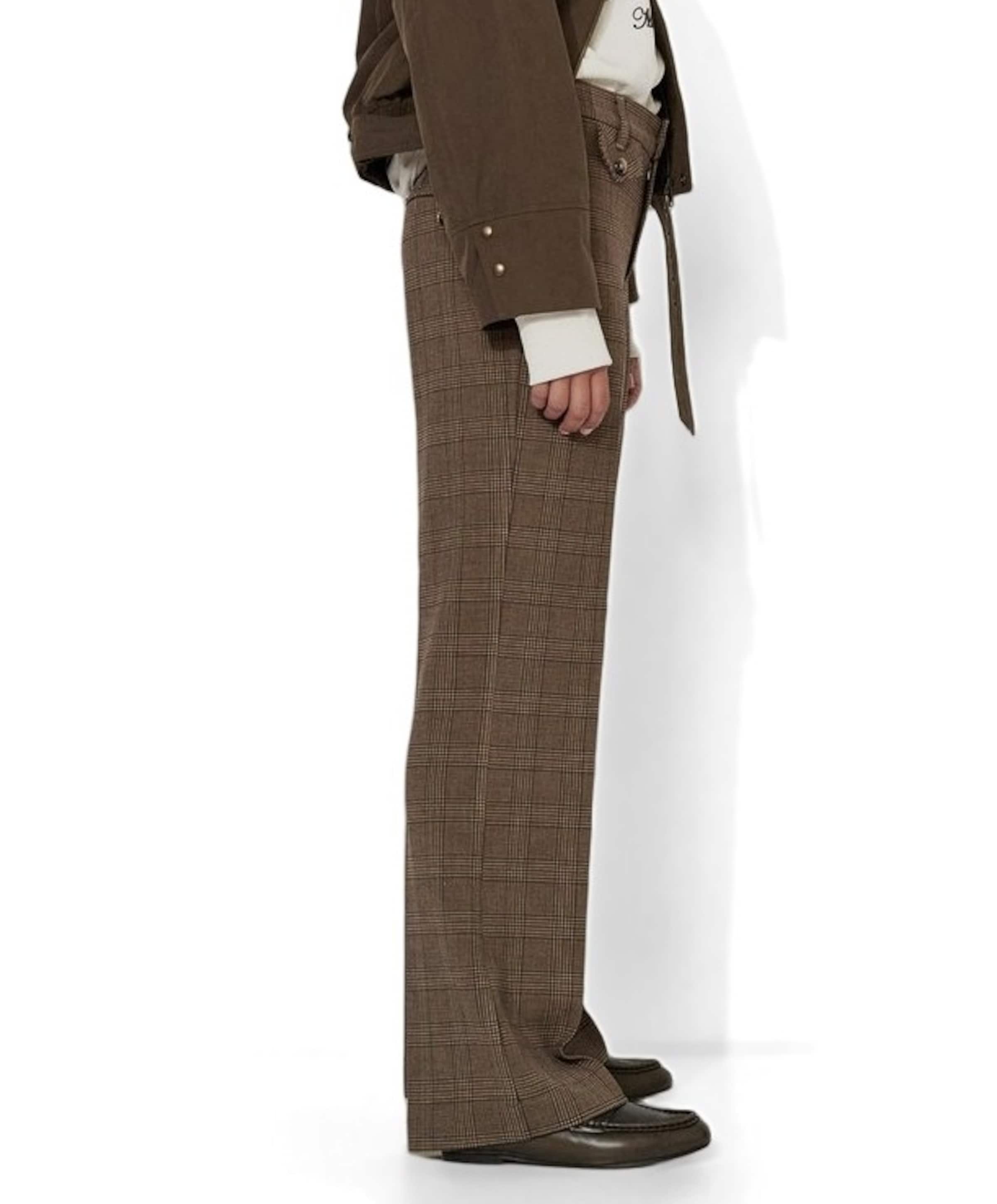 Audrey Flared Clean dames broek bruin