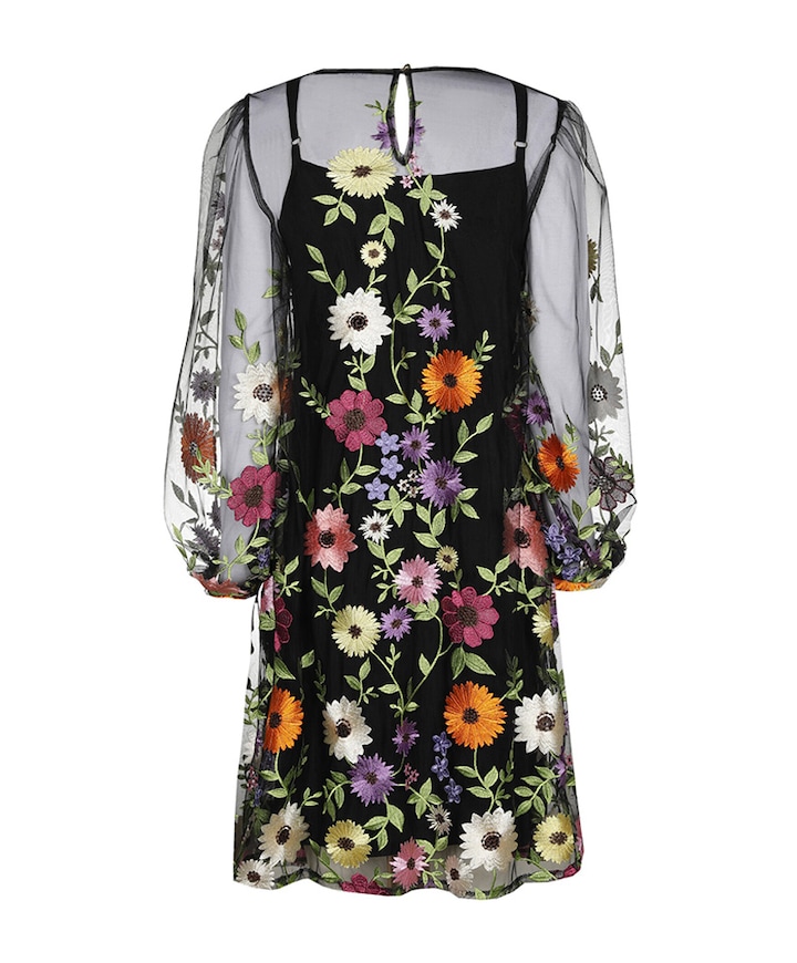 Dames jurk multicolor