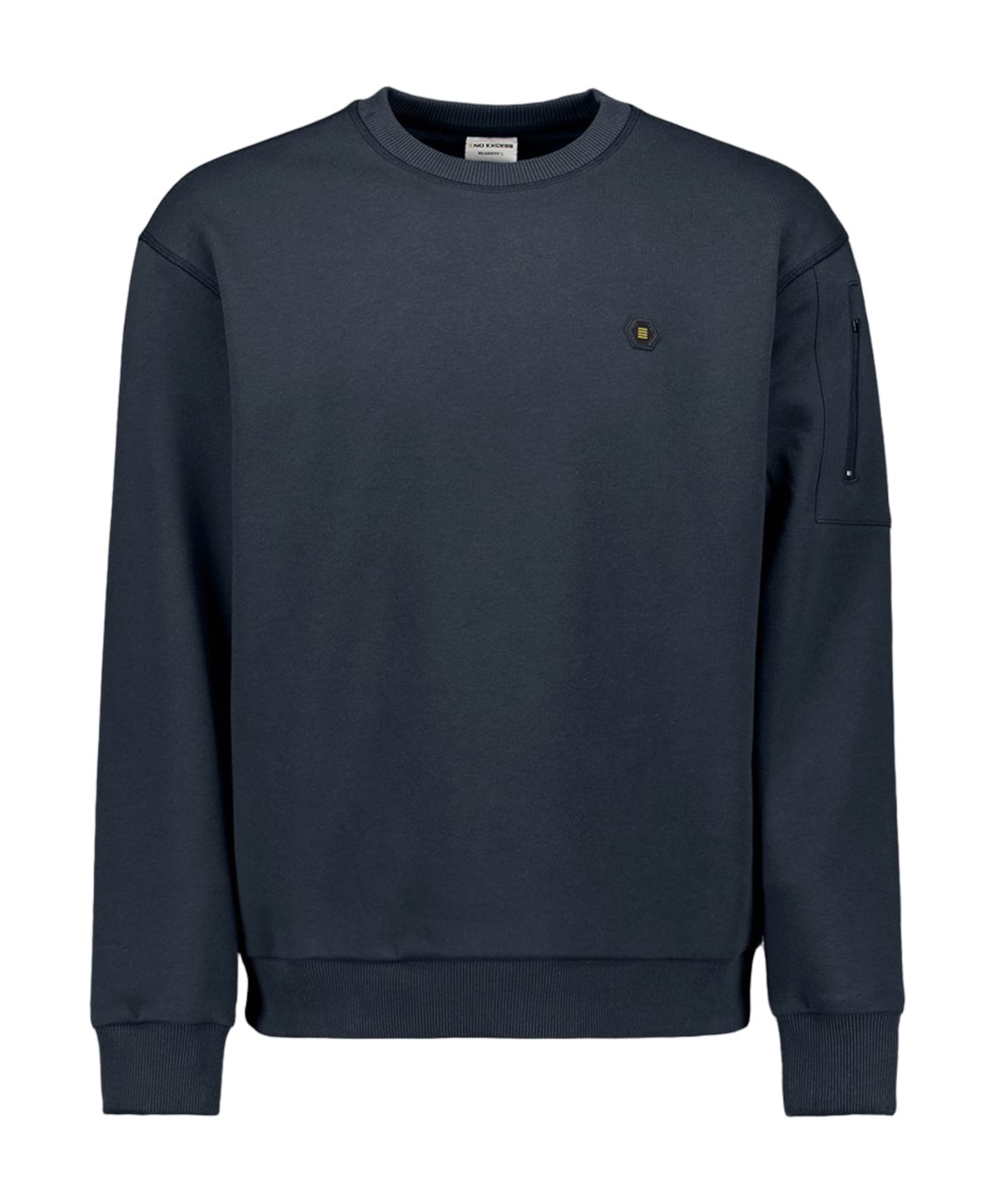 Heren sweater blauw