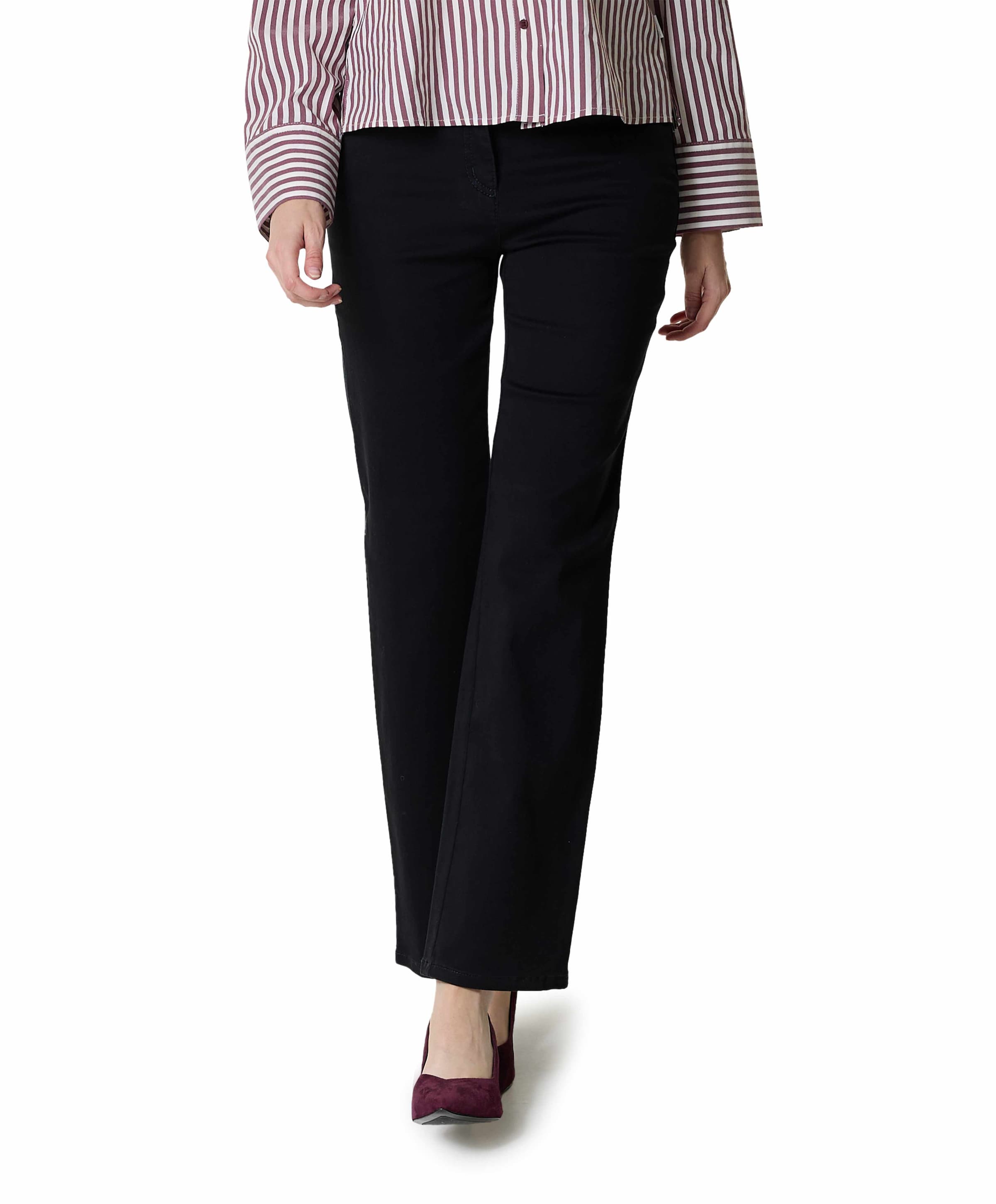 MbF Straight dames broek zwart