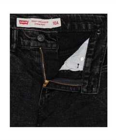 LVB 555 relaxed straight jeans zwart