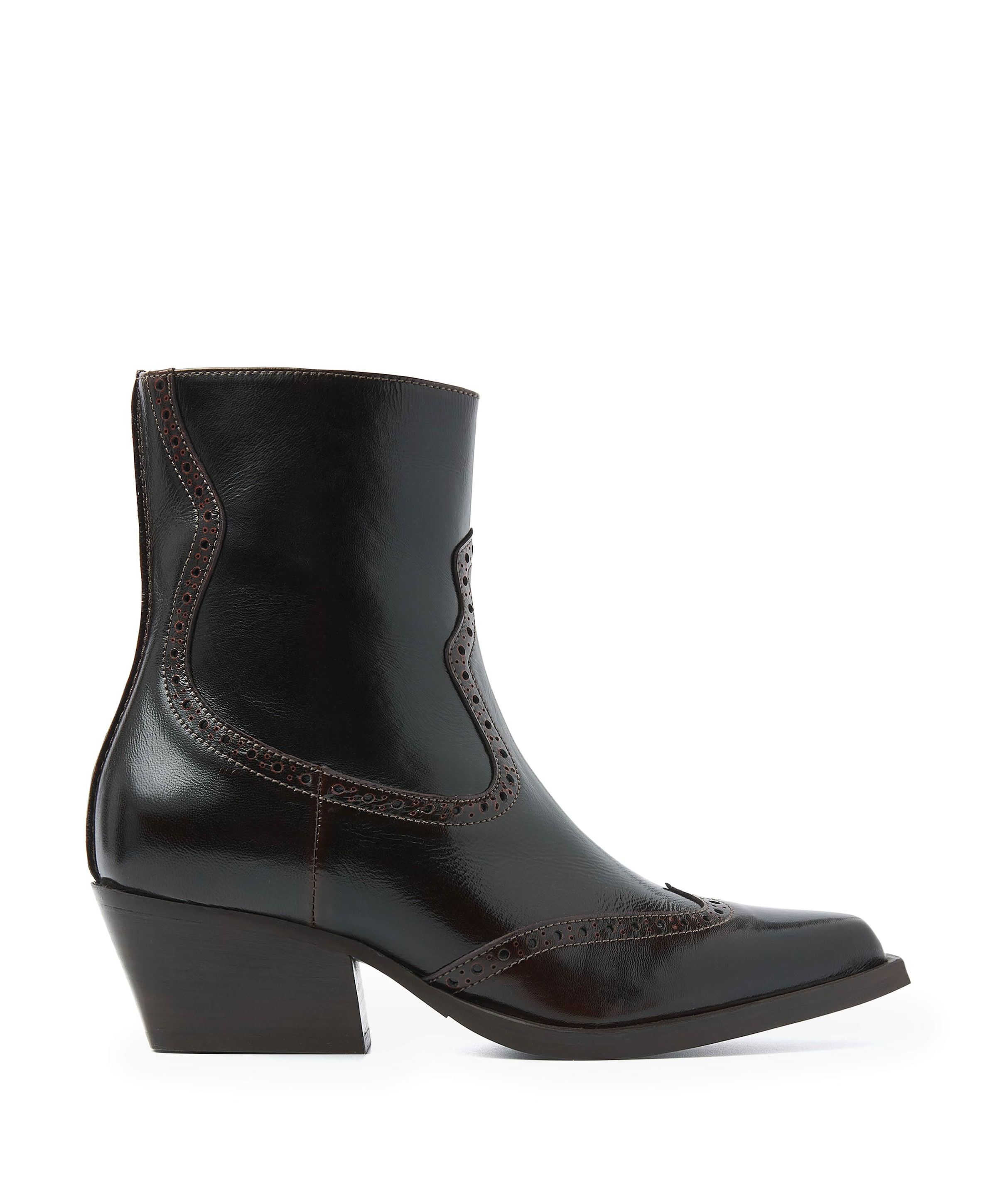 Do Aiden enkellaarzen bordeaux