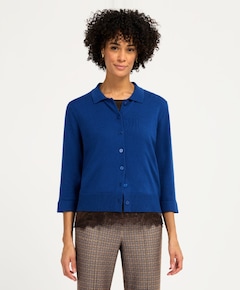 Dames vest blauw