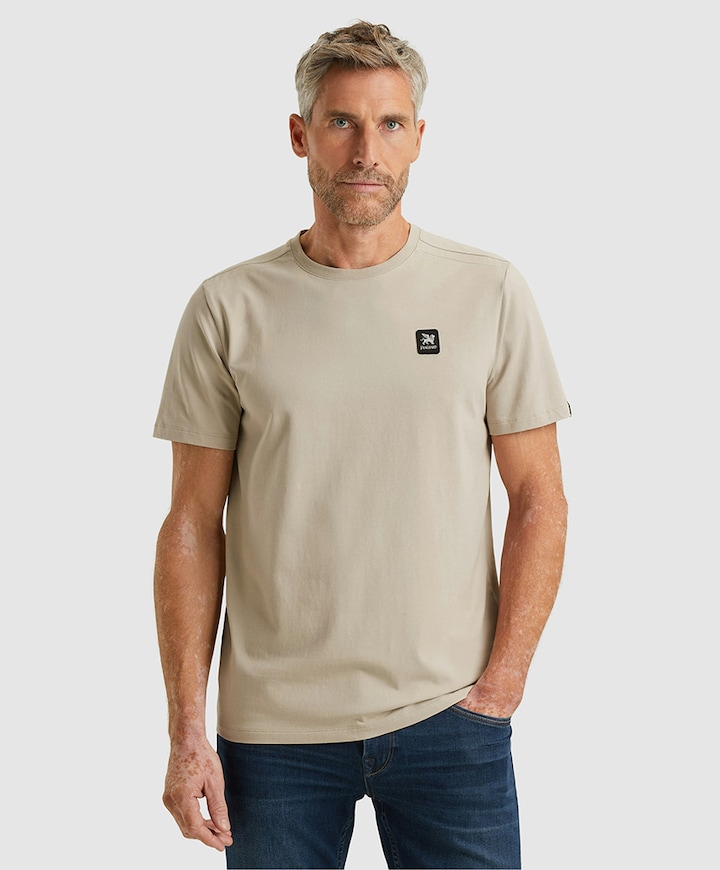 Heren t-shirt beige